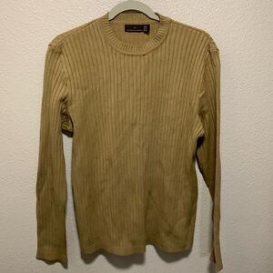 Zara Women’s Wool Blend Sweater Size XL Tan